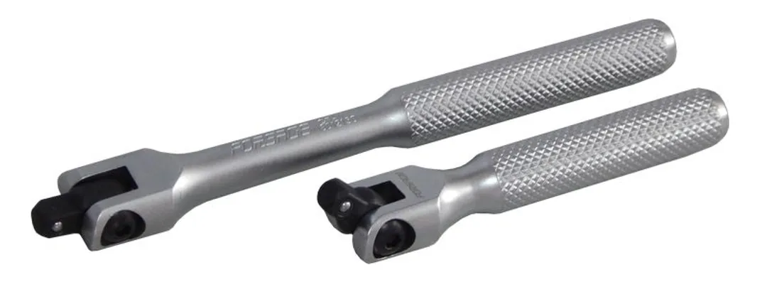 Вороток шарнирный с накаткой 1/4''L-150мм.