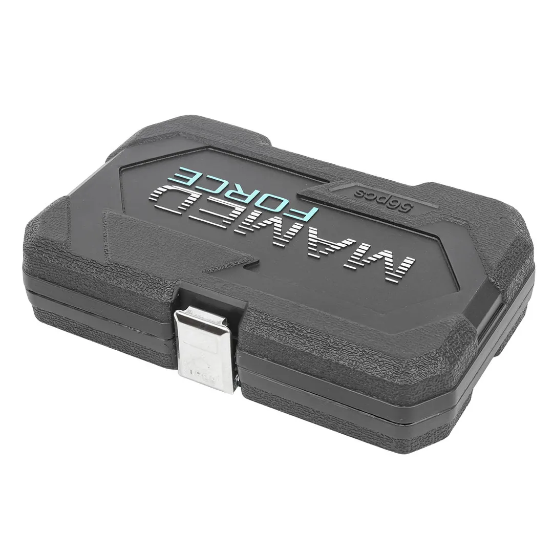 Набор инструментов PROFI 56пр. 1/4''(6гр)(4-14мм,Е4-Е10) — фото 4